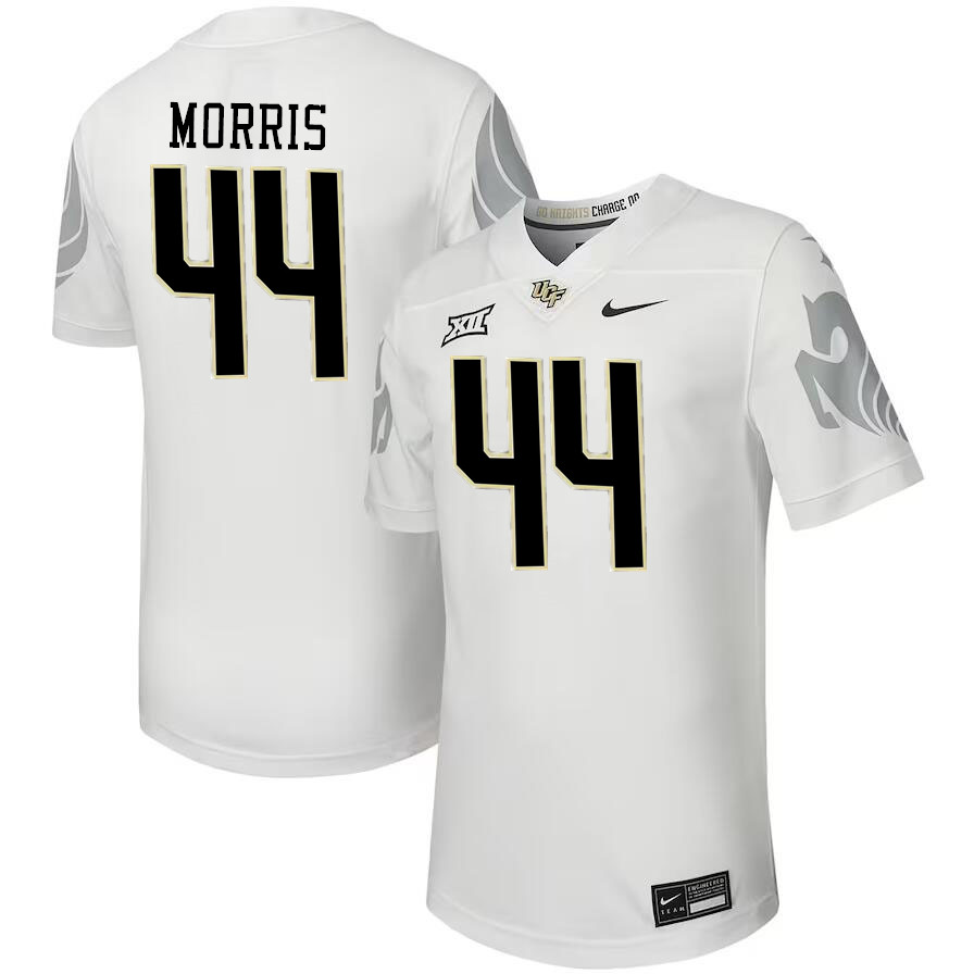 Men #44 Evan Morris UCF Knights Big 12 Conference College Football Jerseys Stitched-Black